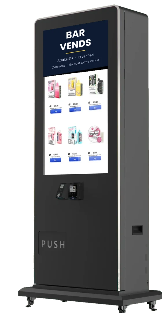 Bar Vends nightlife vending tower